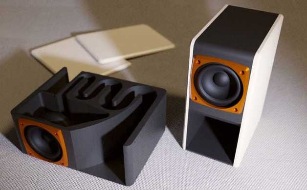3d printed bluetooth speaker 3D printed bluetooth speaker