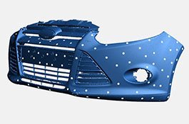 3d scanning motorbikes bumper 3d scanning motorbikes bumper