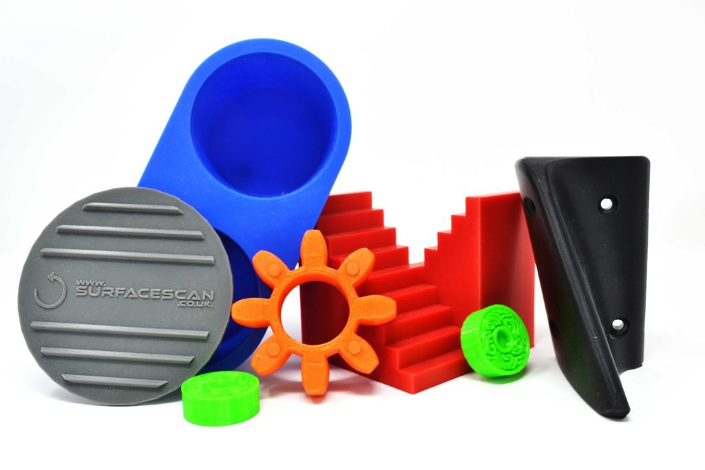 FDM hero image An image showing the finish of FDM printed parts