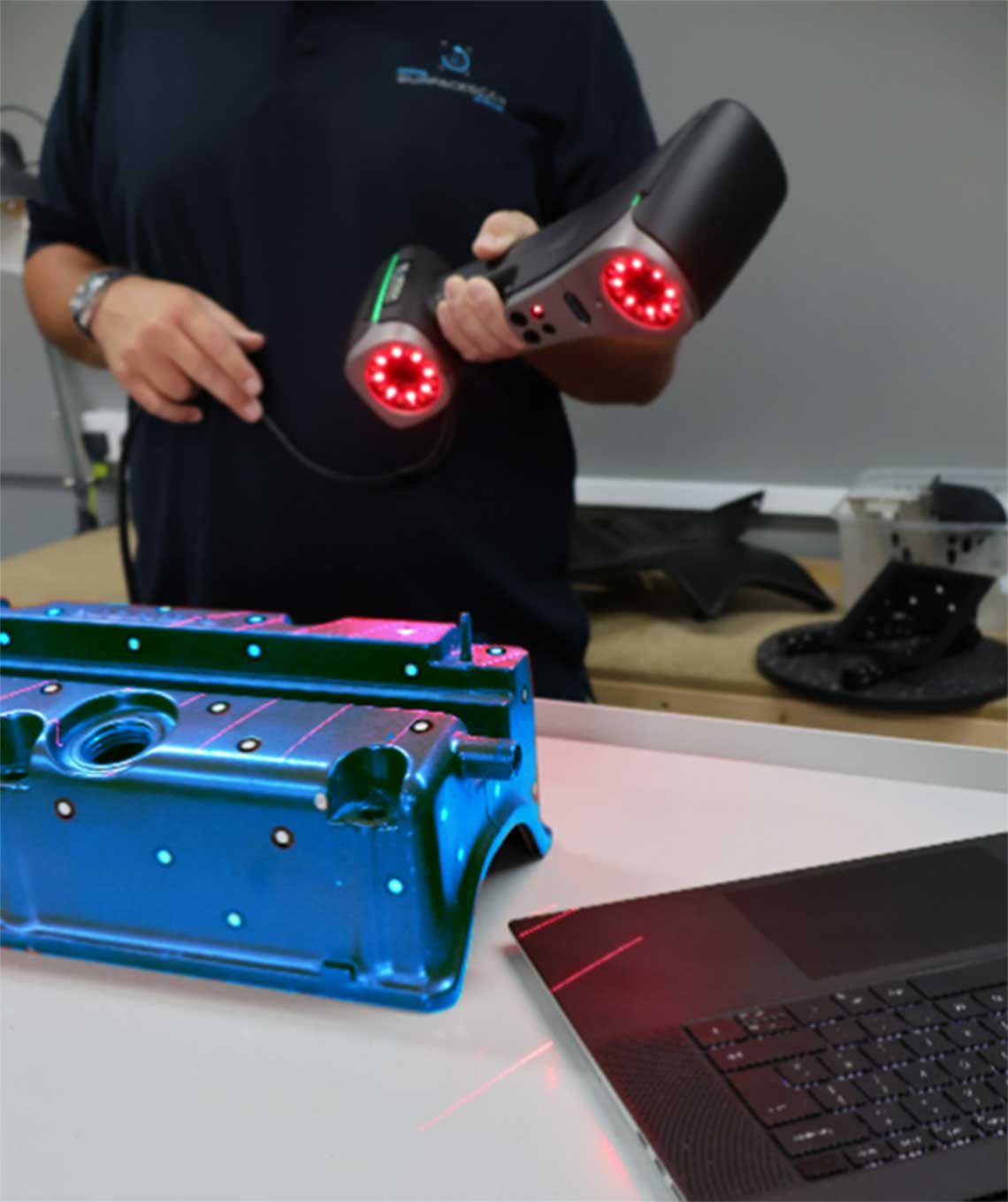 high resolution 3D scans 1 3D scanning an object