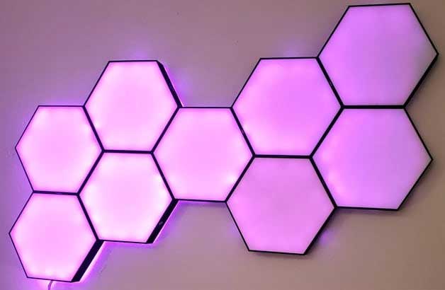 LED hexagon panels LED hexagonal panels