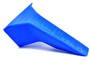 pla 3d printing 1 Blue 3D printed PLA part