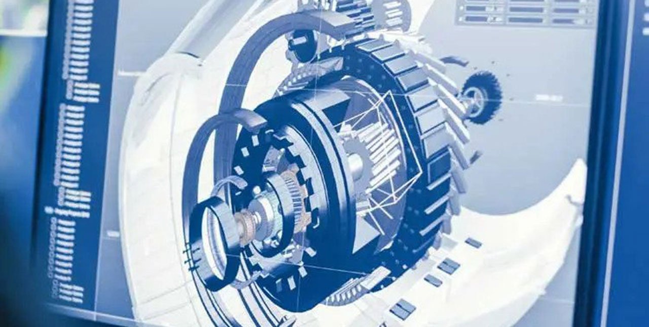 reverse engineering services A reverse engineered industrial component in CAD software