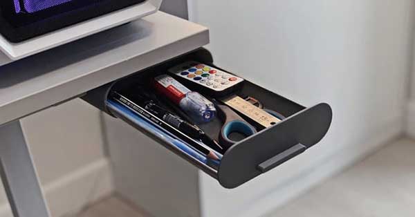 under desk drawer Under-desk drawer