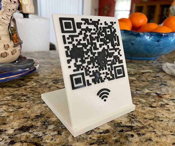 wifi code sign wifi QR code sign